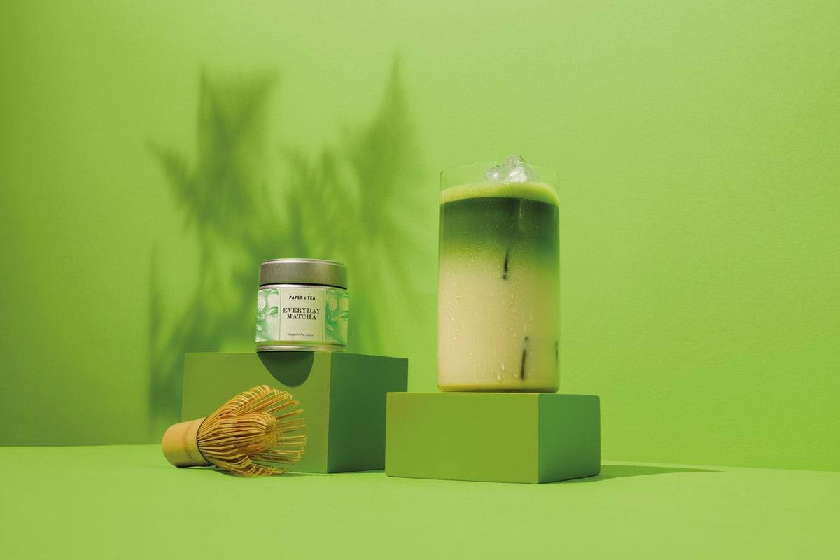 Iced Matcha Latte Rezept