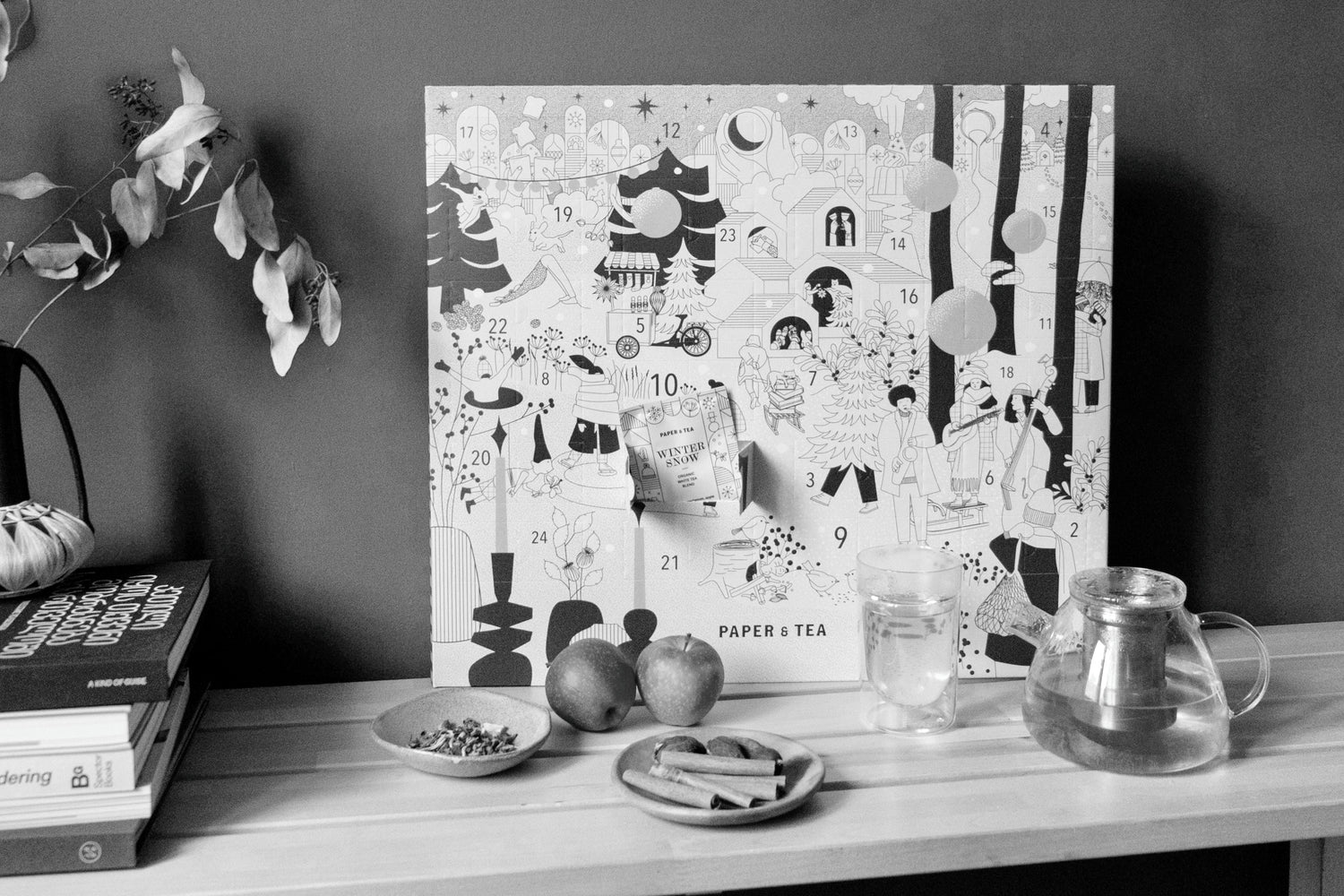 Der P&T Adventskalender von 2025 auf Sideboard