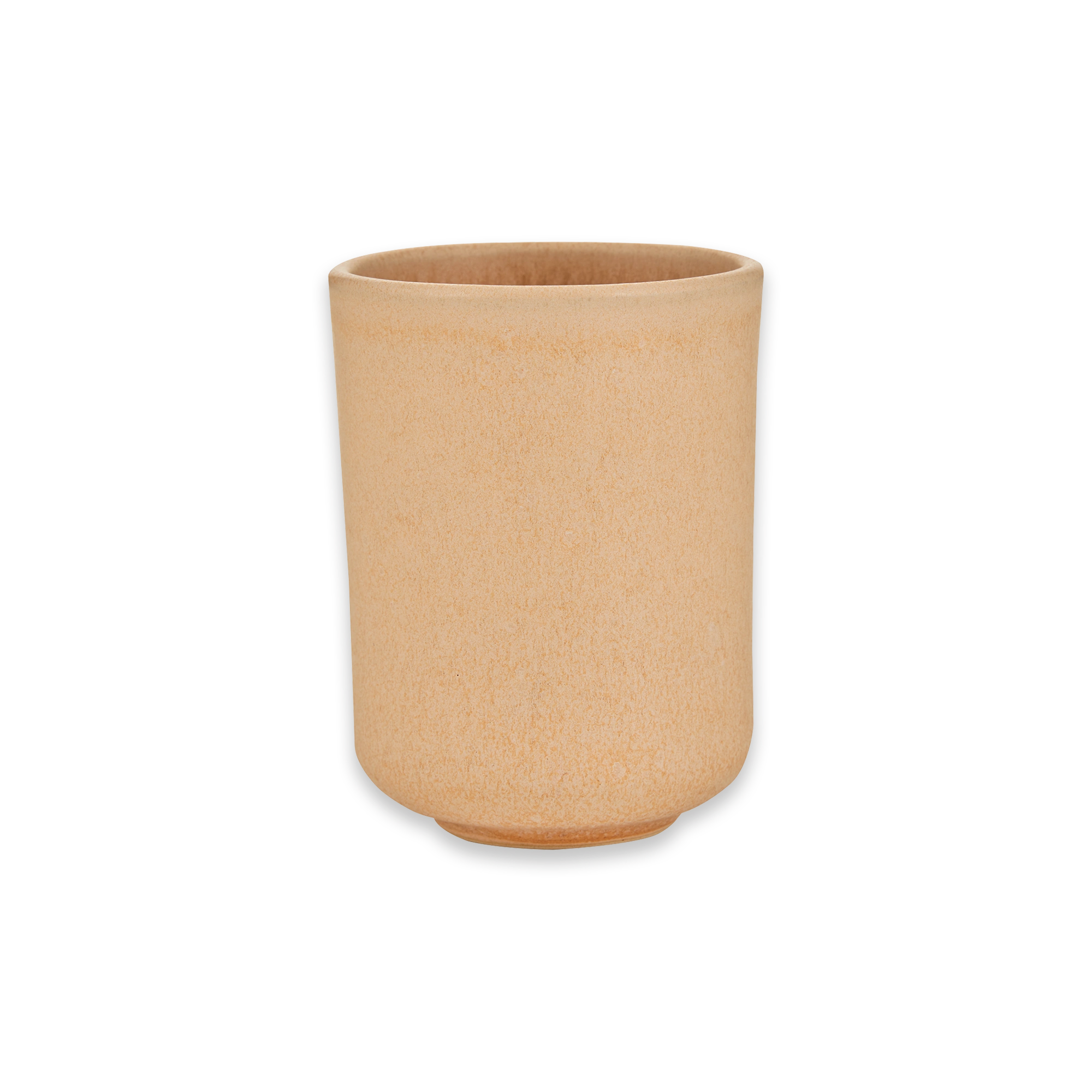 Tee Mug handmade Stoneware Mug Apricot