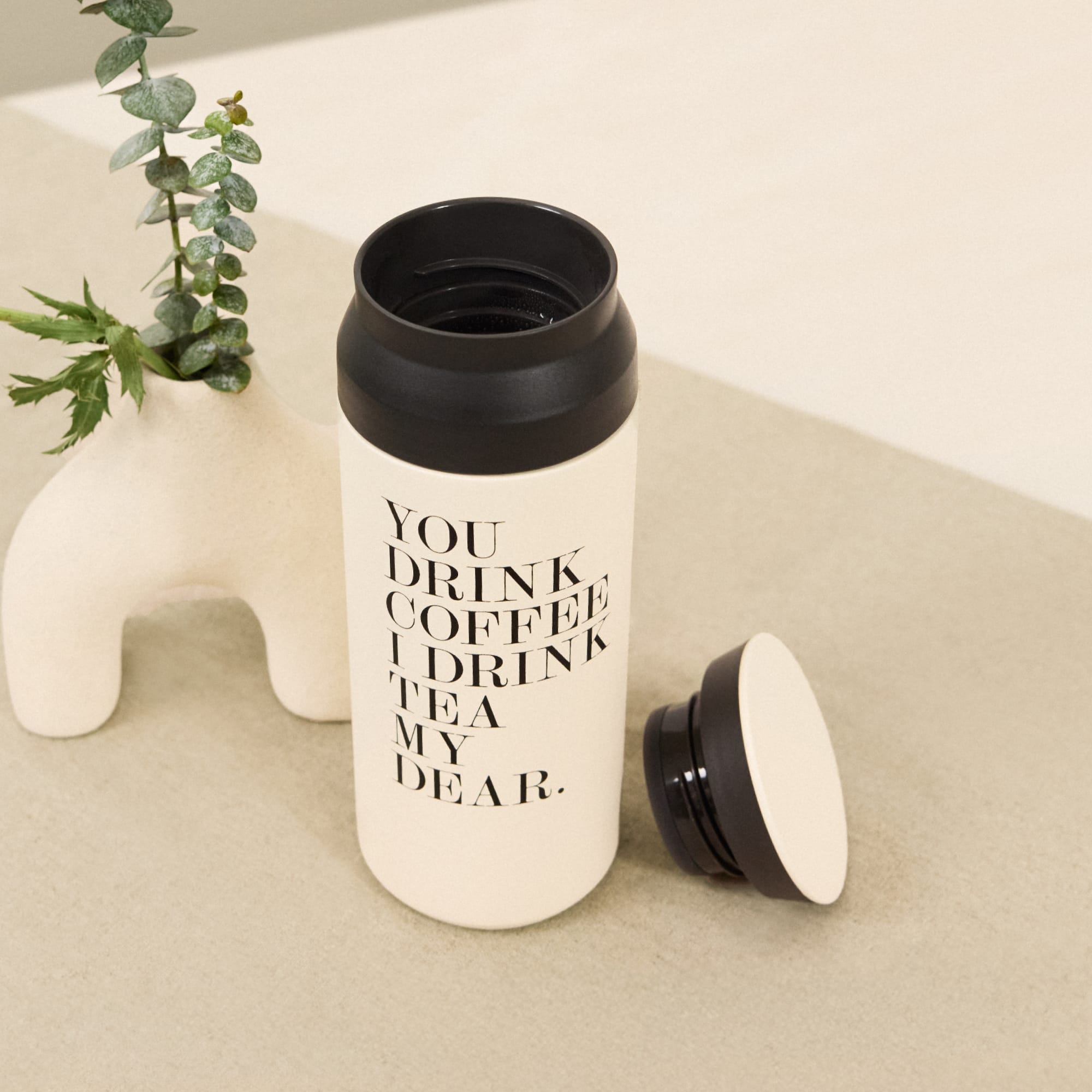 To Go Tea Flask My Dear Bottle
