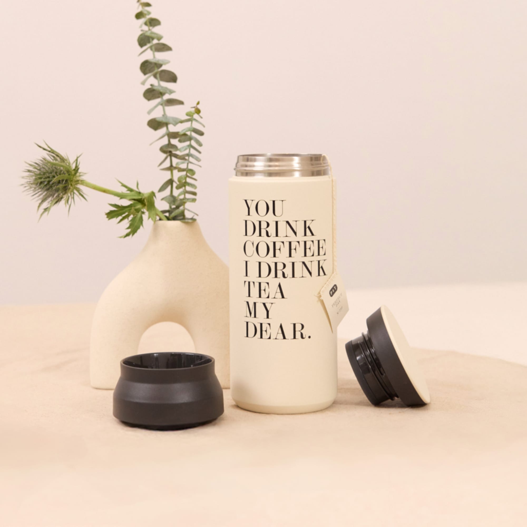 To Go Tea Flask My Dear Bottle