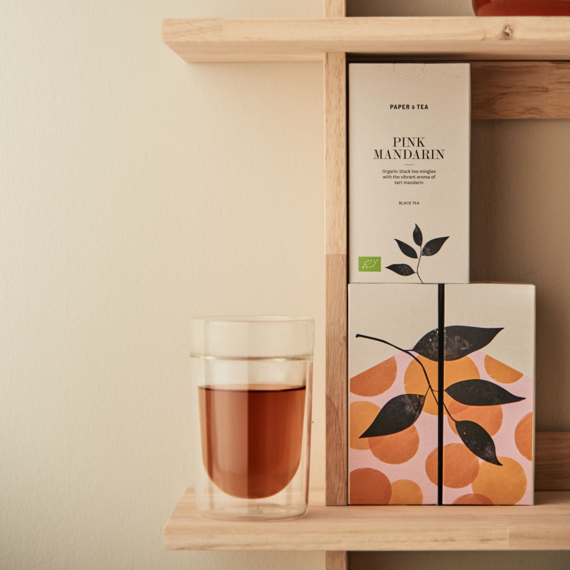 Blended Black Tea Pink Mandarin
