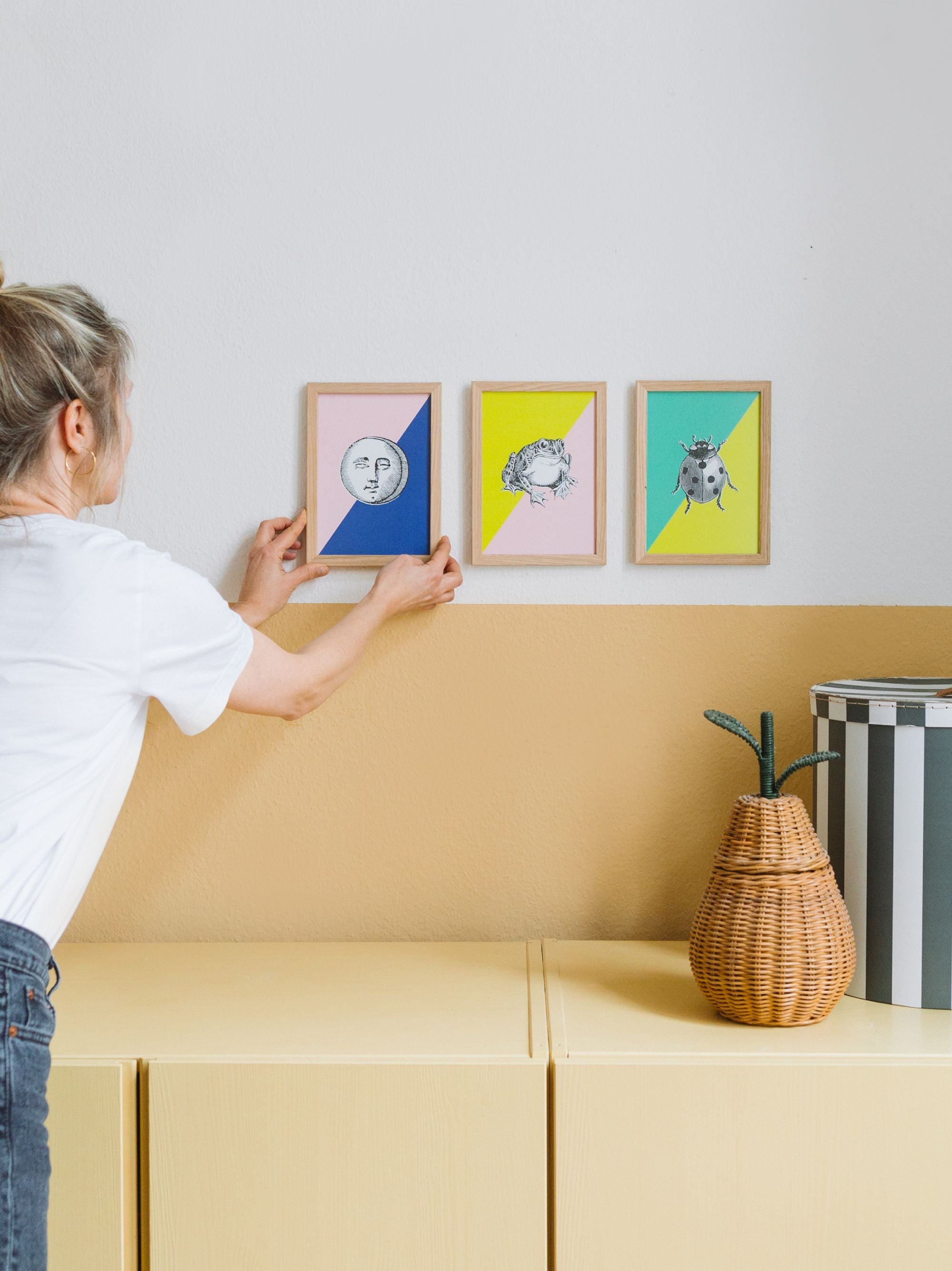 Art Print Art Print A5 Masterblend Colorblocking Set of 3