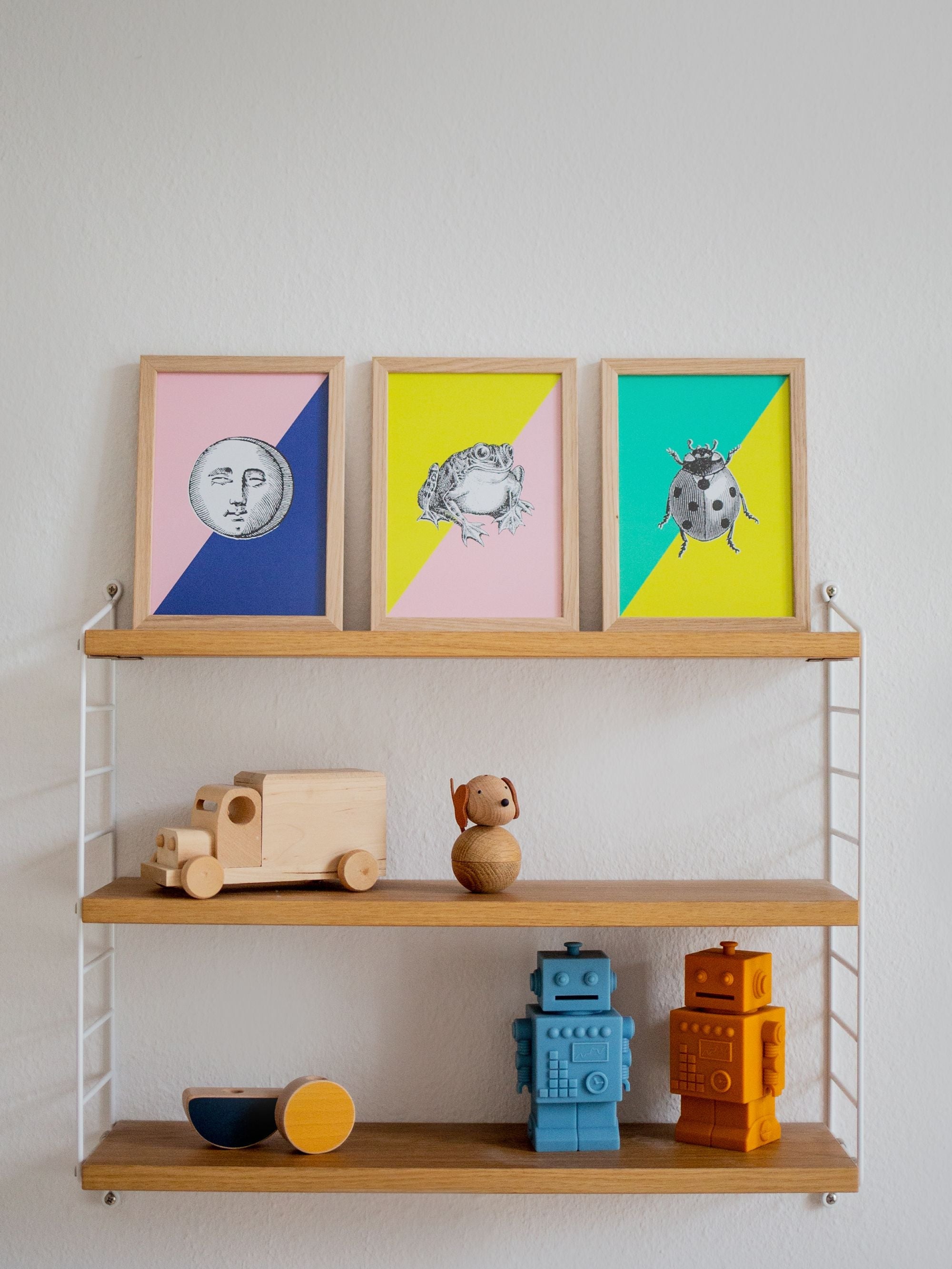 Art Print Art Print A5 Masterblend Colorblocking Set of 3